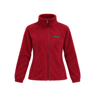 Columbia Benton Springs Full-Zip Fleece rojo vino, vista frontal