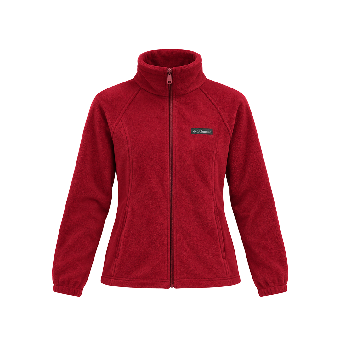 Columbia Benton Springs Full-Zip Fleece rojo vino, vista frontal